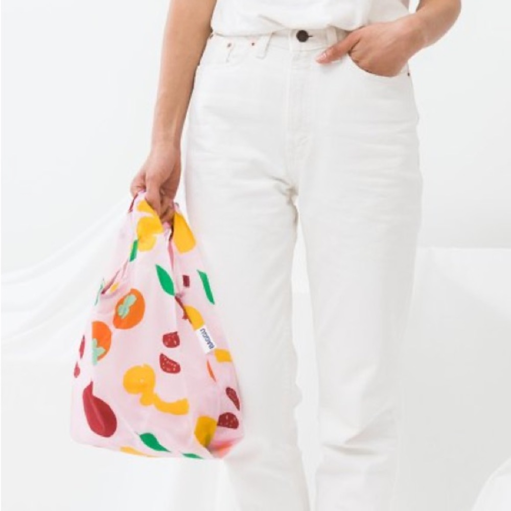 Baby Baggu in Autumn Fruit print